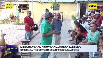 Estacionamiento Tarifado Representante De Parxin Se Reunió Con Cuidacoches