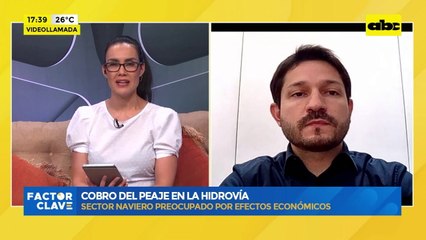 Video: Cobro del peaje en la hidrovía