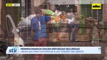 Video: Permisionarios del Abasto exigen seguridad