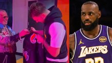 Luka Doncic received a special Lakers gift leaving LeBron James in the shadows
