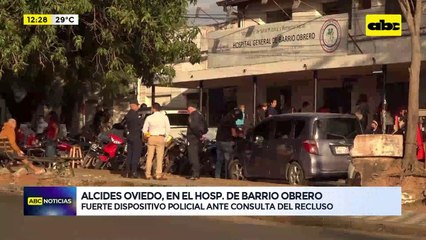 Video: Alcides Oviedo, en el Hosp. de Barrio Obrero