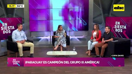 Copa Davis: ¡Paraguay es campeón del grupo III América!