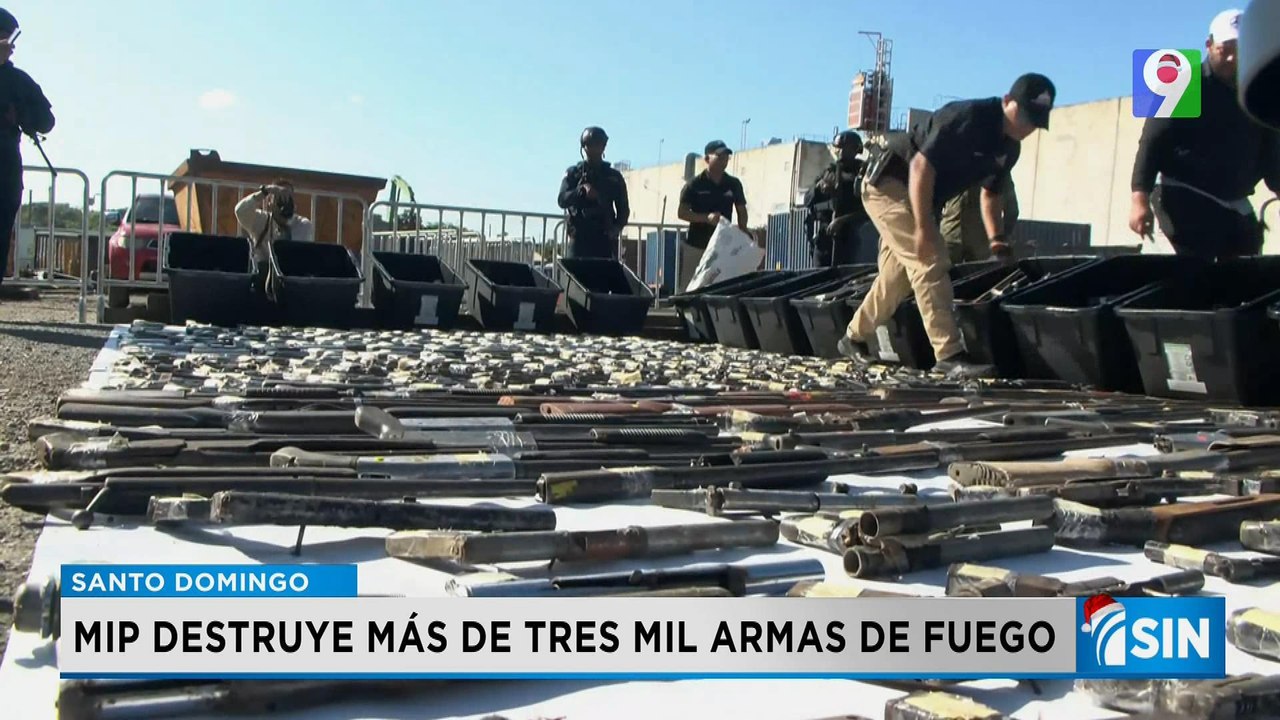 Incinera 3,945 armas ilegales recuperadas en operativos nacionales | Primera Emisión SIN