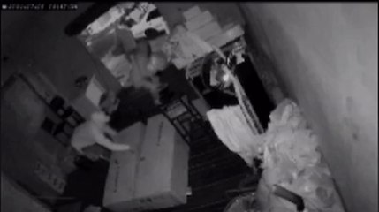 Violento robo de mercaderías y heridos en microcentro de Ciudad del Este