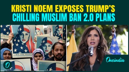 Kristi Noem’s BIG REVEAL on Trump’s MUSLIM BAN 2.0 — BOASTS 10,000th ICE Agent Joining Soon