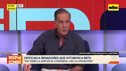 Nakajama: ‘’Este desafío de generar mayoría es mucho mas difícil para nosotros los opositores’'