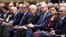 Mattarella alla presentazione dei discorsi parlamentari di Napolitano