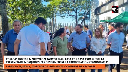Misiones inició la edición 42 del LIRAa en Posadas