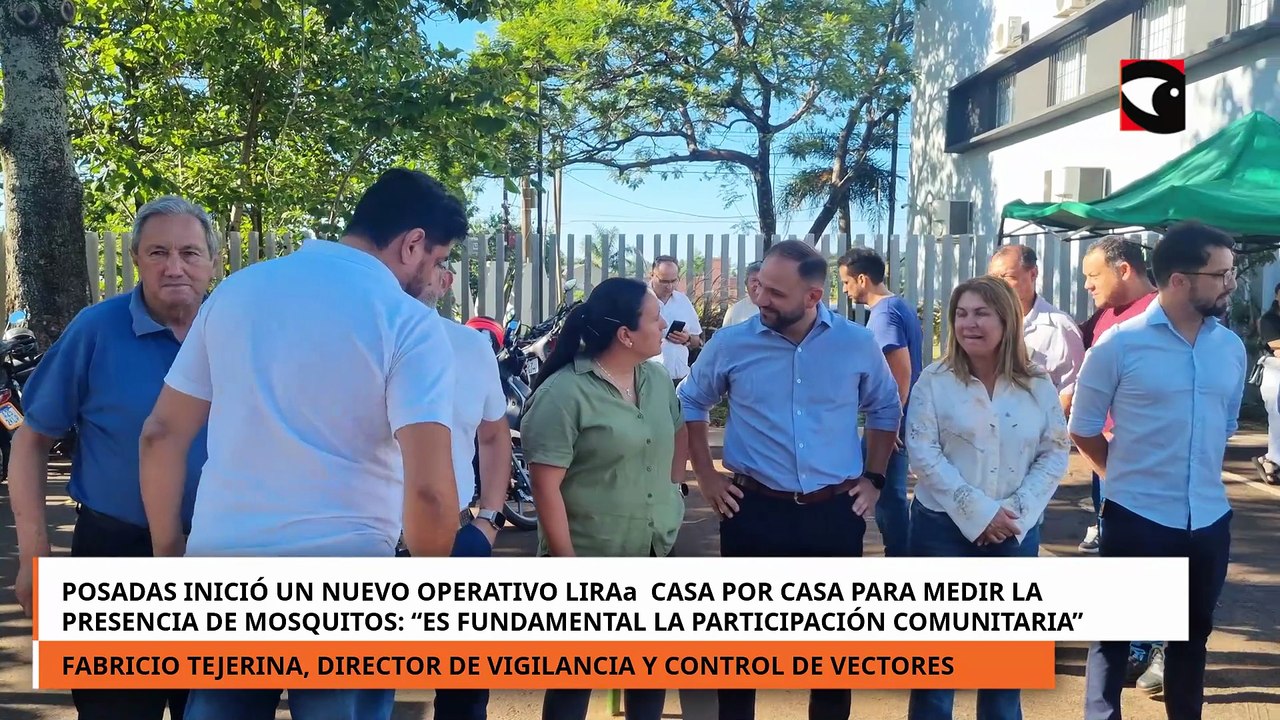 Misiones inició la edición 42 del LIRAa en Posadas