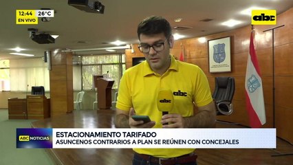 Estacionamiento Tarifado: Asuncenos contrarios a plan se reúnen con concejales