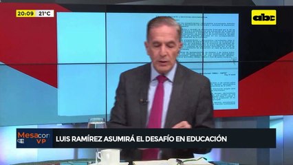 Ramírez: “No es un problema de UE, es un problema de los paraguayos que no tenemos un diseño’'