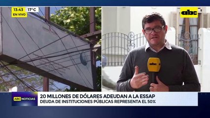 Video: 20 millones de dólares adeudan a la Essap