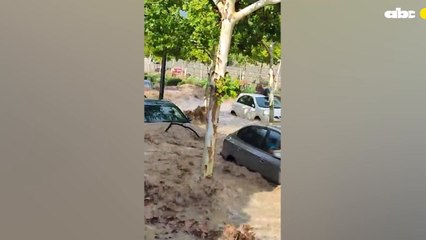 Inundaciones causan estragos en Zaragoza