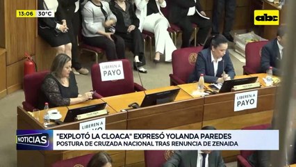 Video: ‘’Reventó la cloaca’' expresó Yolanda Paredes