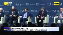 Apertura de FLI2023: Ex mandatarios debaten sobre políticas de estado