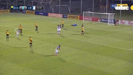 Los goles del triunfo de Libertad sobre Guaraní