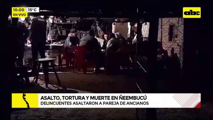 Video: Delincuentes asaltan a pareja de ancianos