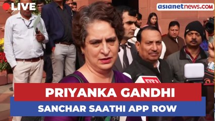 Priyanka Gandhi का आरोप: "देश को तानाशाही की ओर ले जाया जा रहा है" | Sanchar Saathi App Row