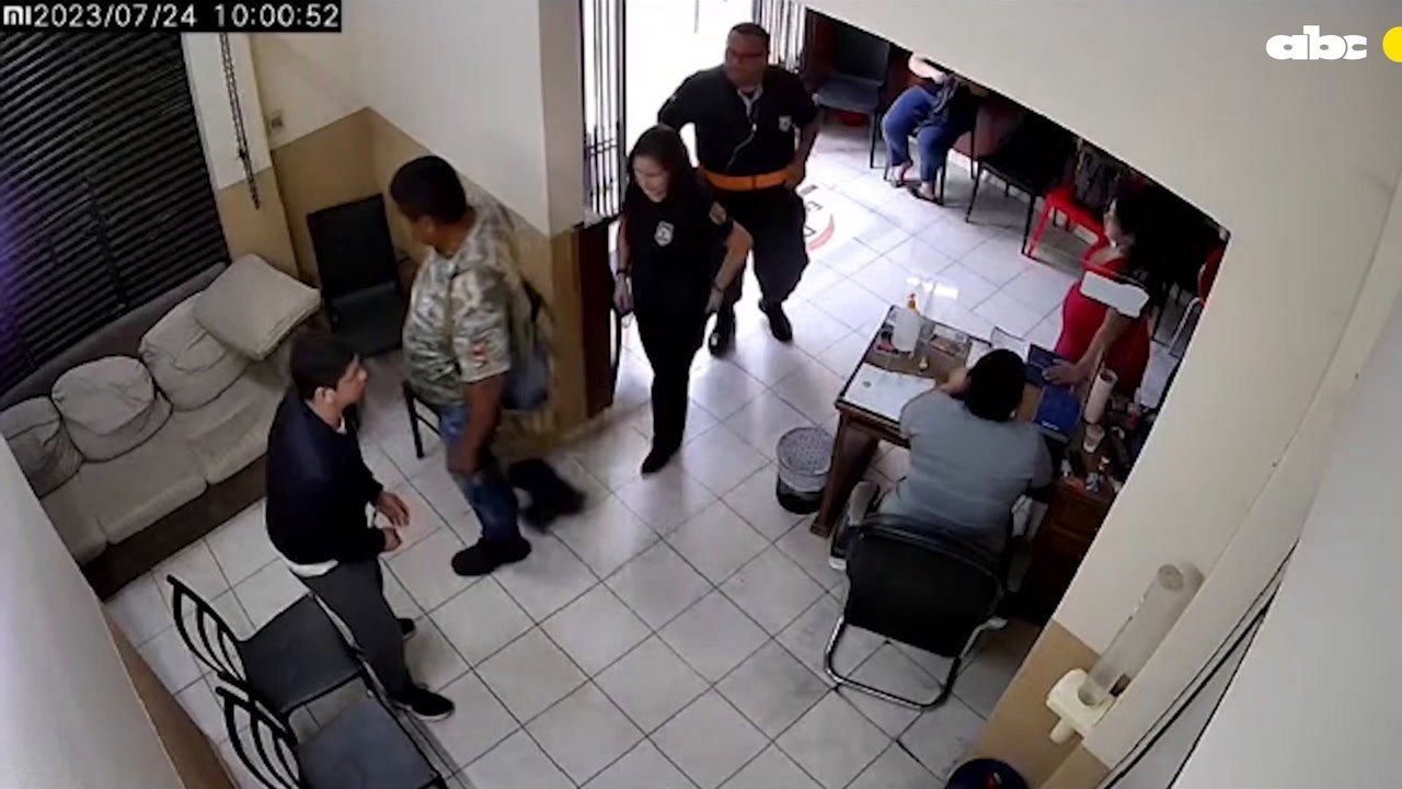 Aparente intento de rescate de condenado que fue a hacerse un análisis en un laboratorio de Barrio Obrero