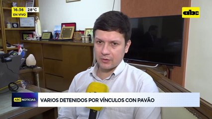 Video: Varios detenidos por vínculos con  Pavão