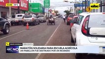 Video: Maratón solidaria para escuela agrícola