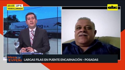 Video: Caos por el puente Encarnación-Posadas