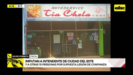Video: Imputan a Intendente de CDE