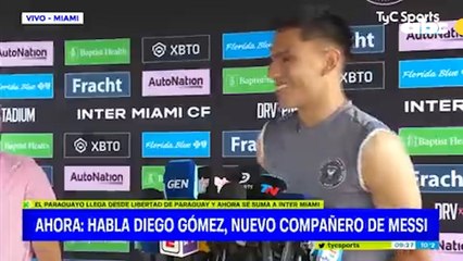 Diego Gómez y su llegada al Inter Miami