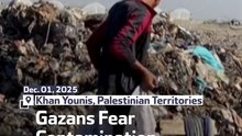 Gazans Fear Contamination Near Landfill