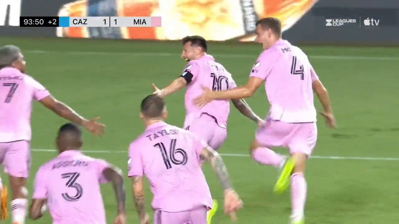 El golazo de Lionel Messi en el debut con el Inter Miami - Vídeo ...