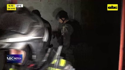 Video: Allanamientos contra grupos criminales en Asunción
