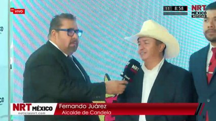 Alcalde de Candela reconoce y felicita a Carlos Villarreal por sus logros