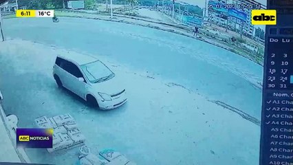 Video: Guardia frustró un asalto, pero fue herido