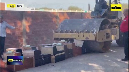 Video: Destruyen tragamonedas en Loma Plata