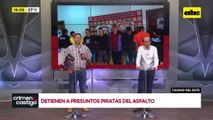 Video: Detienen a presuntos piratas del asfalto