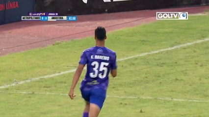 El gol de Francisco Bareiro para el Metropolitanos de Venezuela