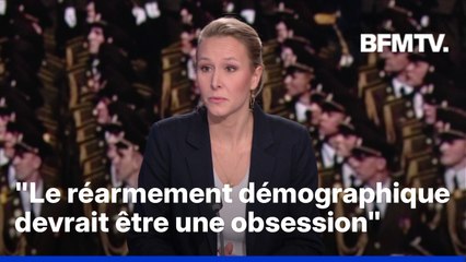 Natalité, présidentielle... L'interview de Marion Maréchal en intégralité