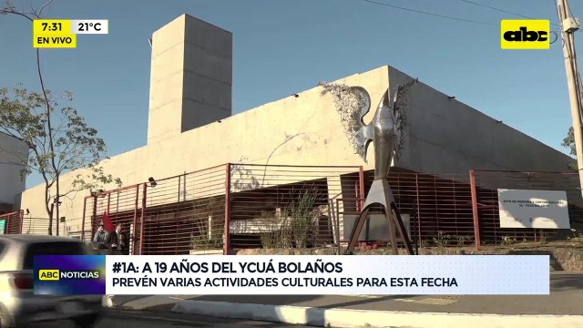 A 19 años del Ycuá Bolaños: prevén varias actividades culturales para esta fecha