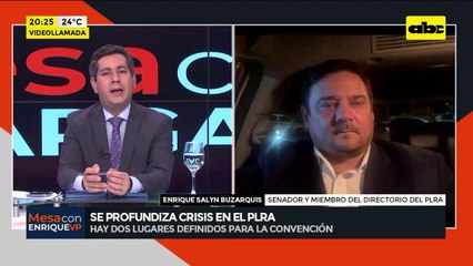 Se profundiza crisis en el PLRA: hay dos lugares definidos para la convención