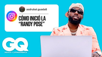 Randy Arozarena responde todo en Internet