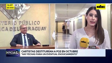 Video: Cartistas planean destituir a Emiliano Rolón de la Fiscalía en octubre, expresó Nakayama