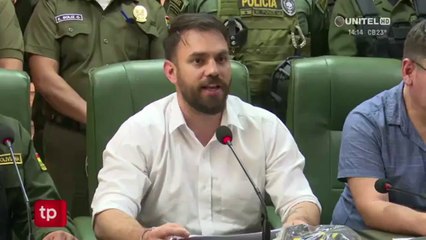 Conferencia De Prensa Del Ministro De Gobierno De Bolivia