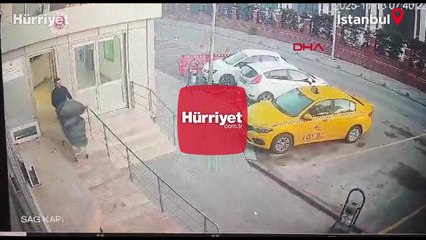 Büyükçekmece Adliyesi'ndeki hırsızlık görüntüleri ortaya çıktı