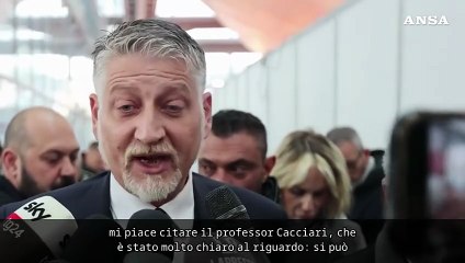 Giuli a Piu' Libri: "Mai assentarsi se non si e' d'accordo"