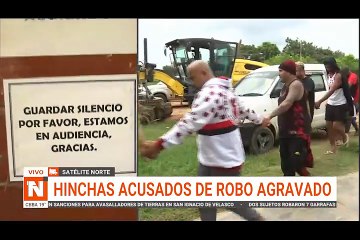 HINCHAS ACUSADO DE ROBO AGRAVADO