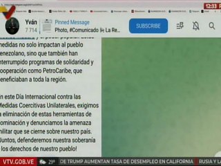 Canciller Gil: Hoy alzamos nuestra voz para denunciar las 1.402 medidas coercitivas contra Venezuela