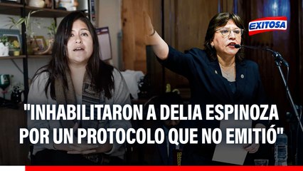 Beatriz Ramírez: "Inhabilitaron a Delia Espinoza por un protocolo que no emitió"