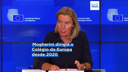 Federica Mogherini demite-se do cargo de reitora do Colégio da Europa devido a acusações de fraude