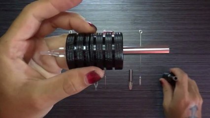 Tipos De Puntas Basicas Para Tatuar Con Agujas de Varilla y Grips Tradicionales De Tatuaje