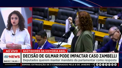Caso Zambelli: Decisão de Gilmar Mendes sobre ministros pode impactar caso da deputada | TEMPO REAL